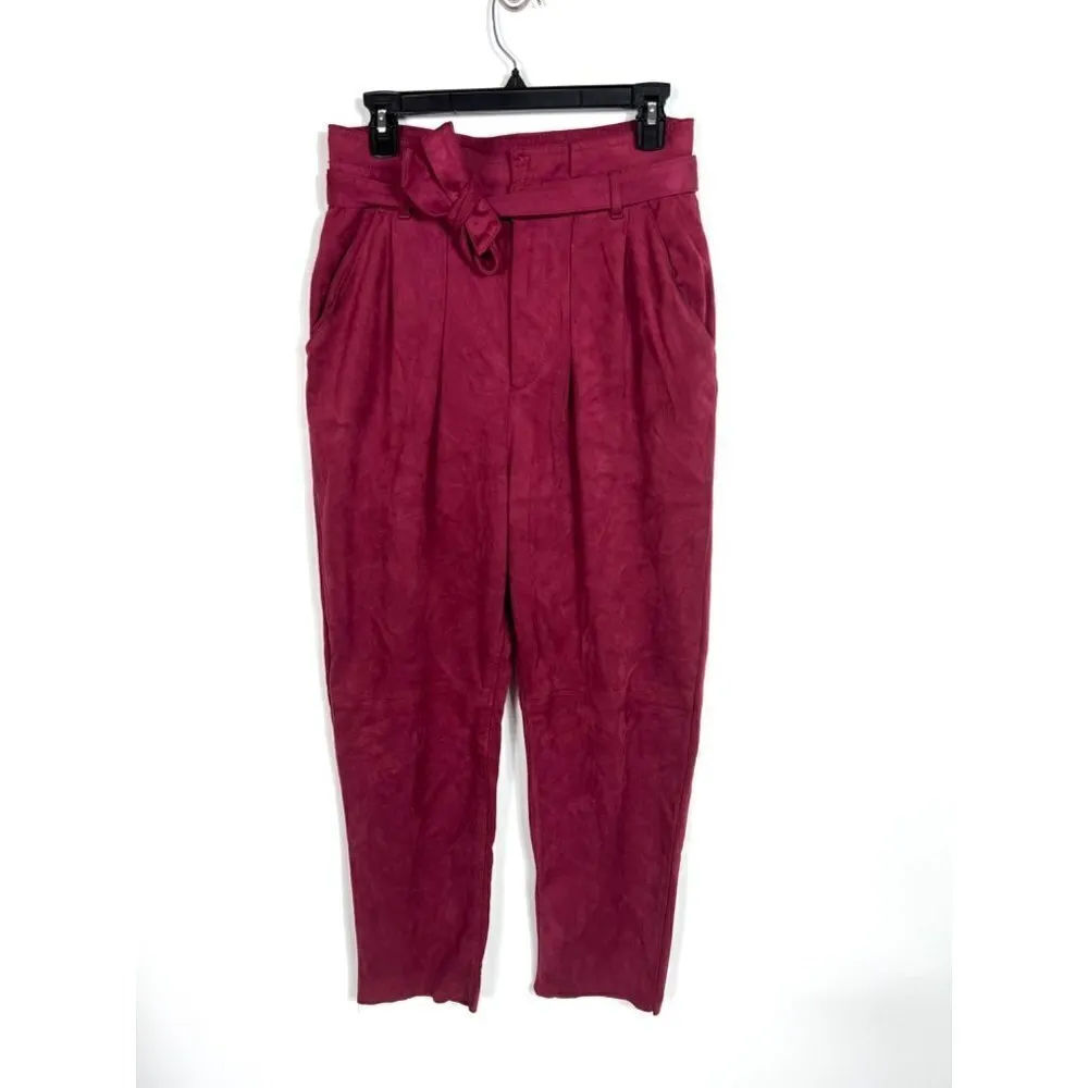 Free people high waist pants with‎ belt - Image 3