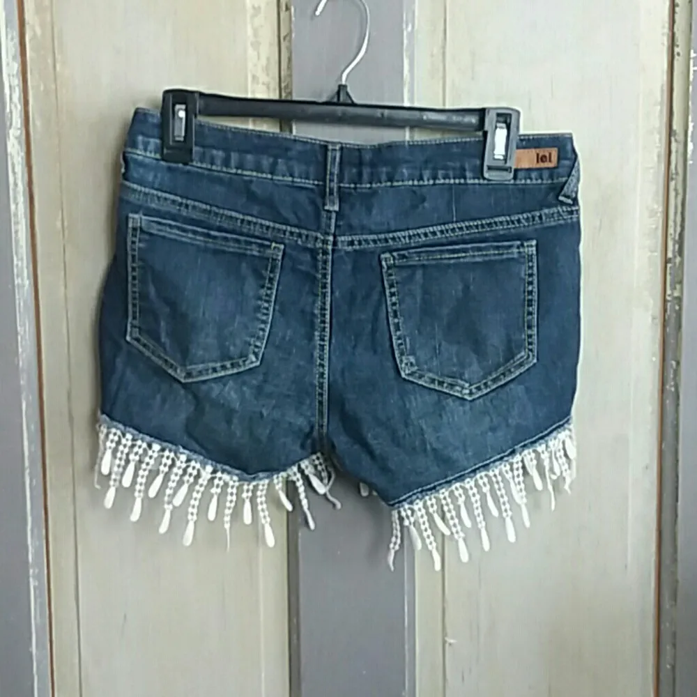 Lei lace denim shorts - Image 4