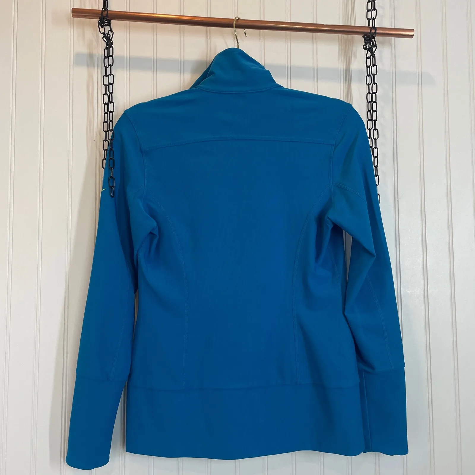 Nike Women’s Blue Athletic Full Zip Sweatshirt Jacket Size S Sports Athleisure - Image 7