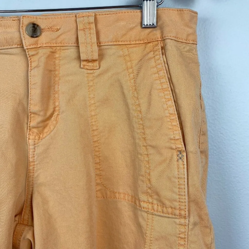 Jag Jeans Shorts 10 Orange Relaxed Fit‎ Pockets Stretch Mid Rise 6" Inseam - Image 4