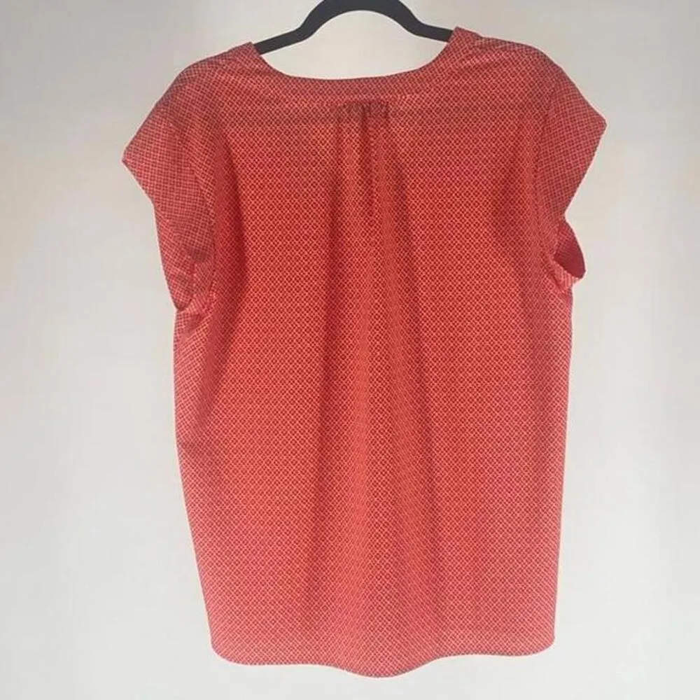 Stylish Red Printed Blouse - Image 2