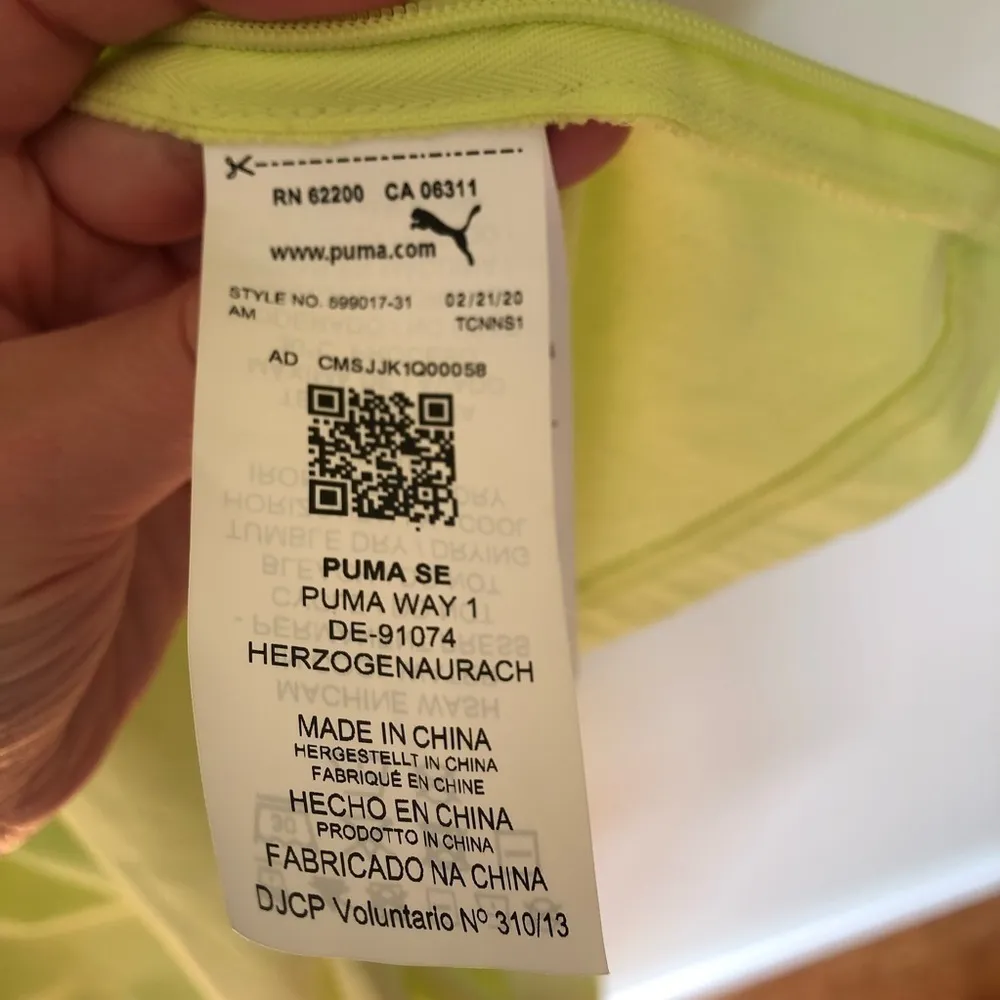 PUMA x Liu Wen Polo Dress Sunny Lime New NWT Medium - Image 10