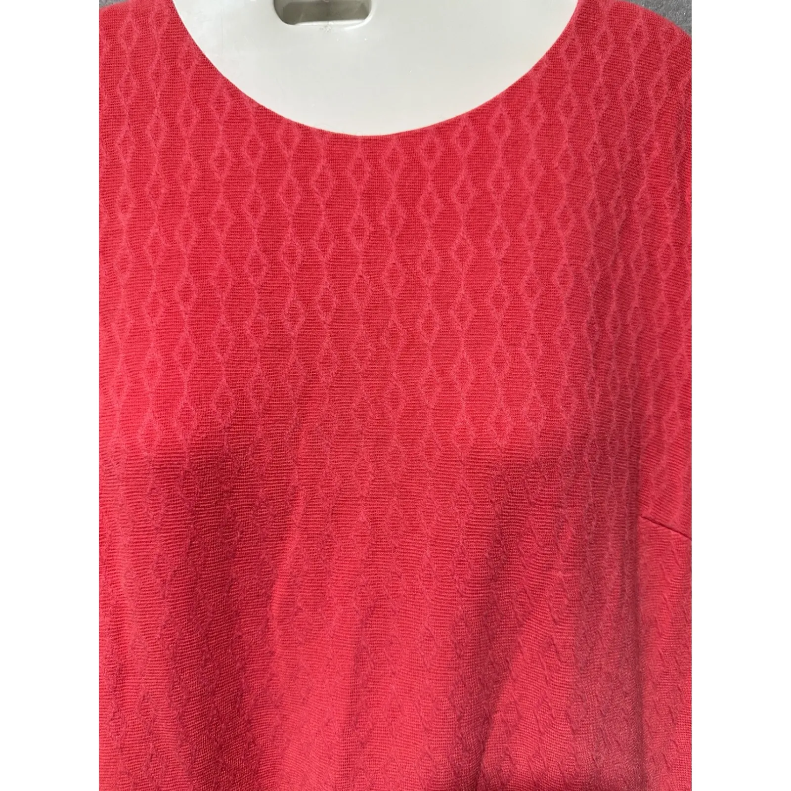 Maeve Women's Coral Pink Short Sleeve Mini Dress Casual Everyday Medium - Image 6