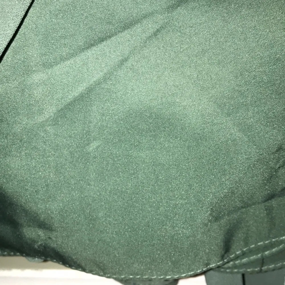 Azazie Women’s Pleated Eucalyptus Green Double Strap Sleeveless Bridesmaid Dress - Image 8