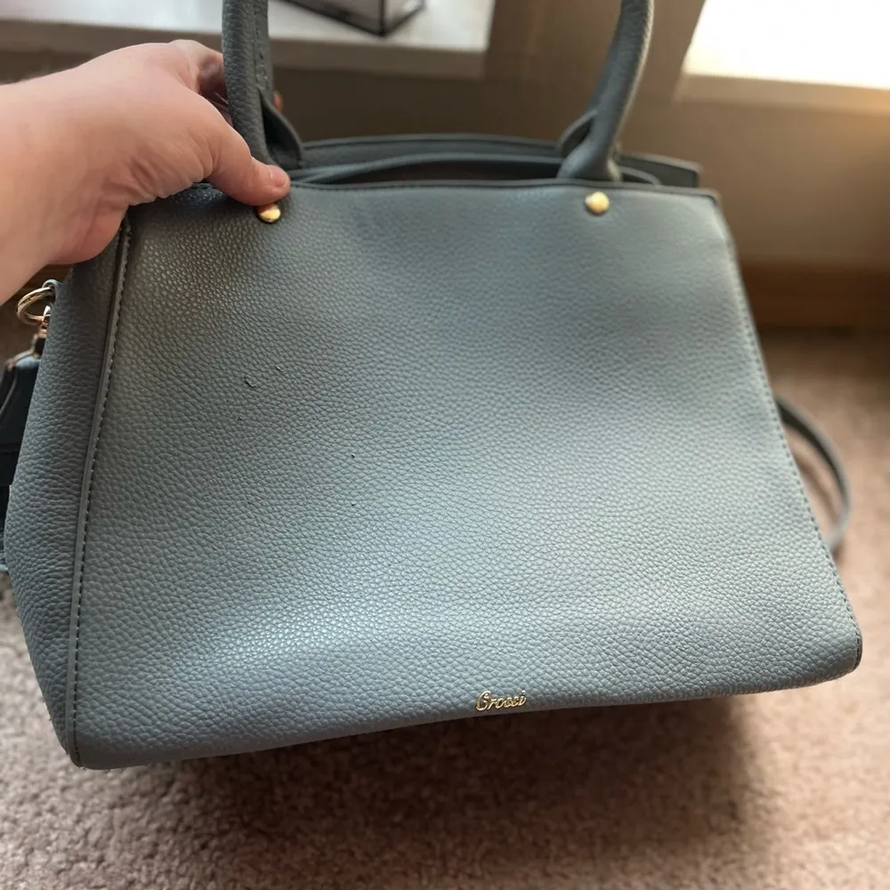 Light Blue Bow Top Handle Shoulder Bag | Cute Coquette Soft Girl Purse - Image 11