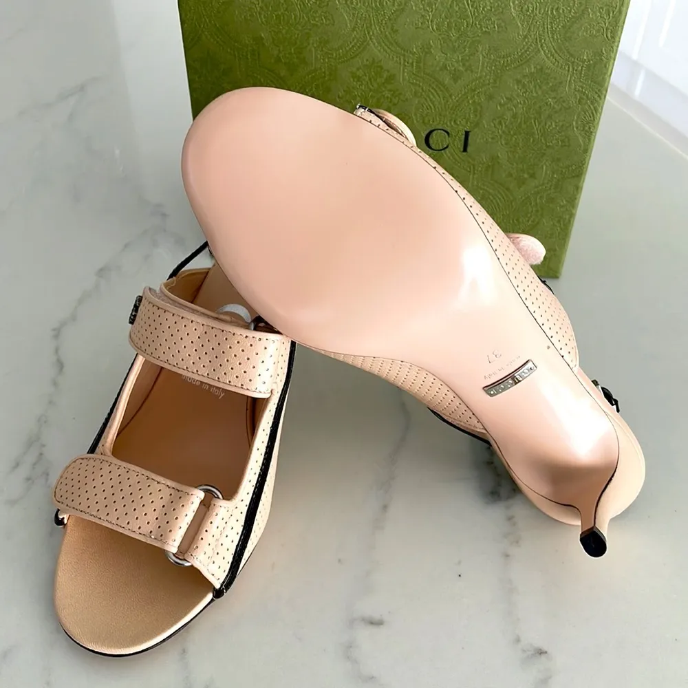 Gucci Strap Sandals - Image 7