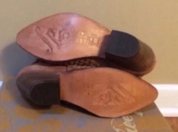 'Venture' Woven Suede Ankle Boots - Image 6