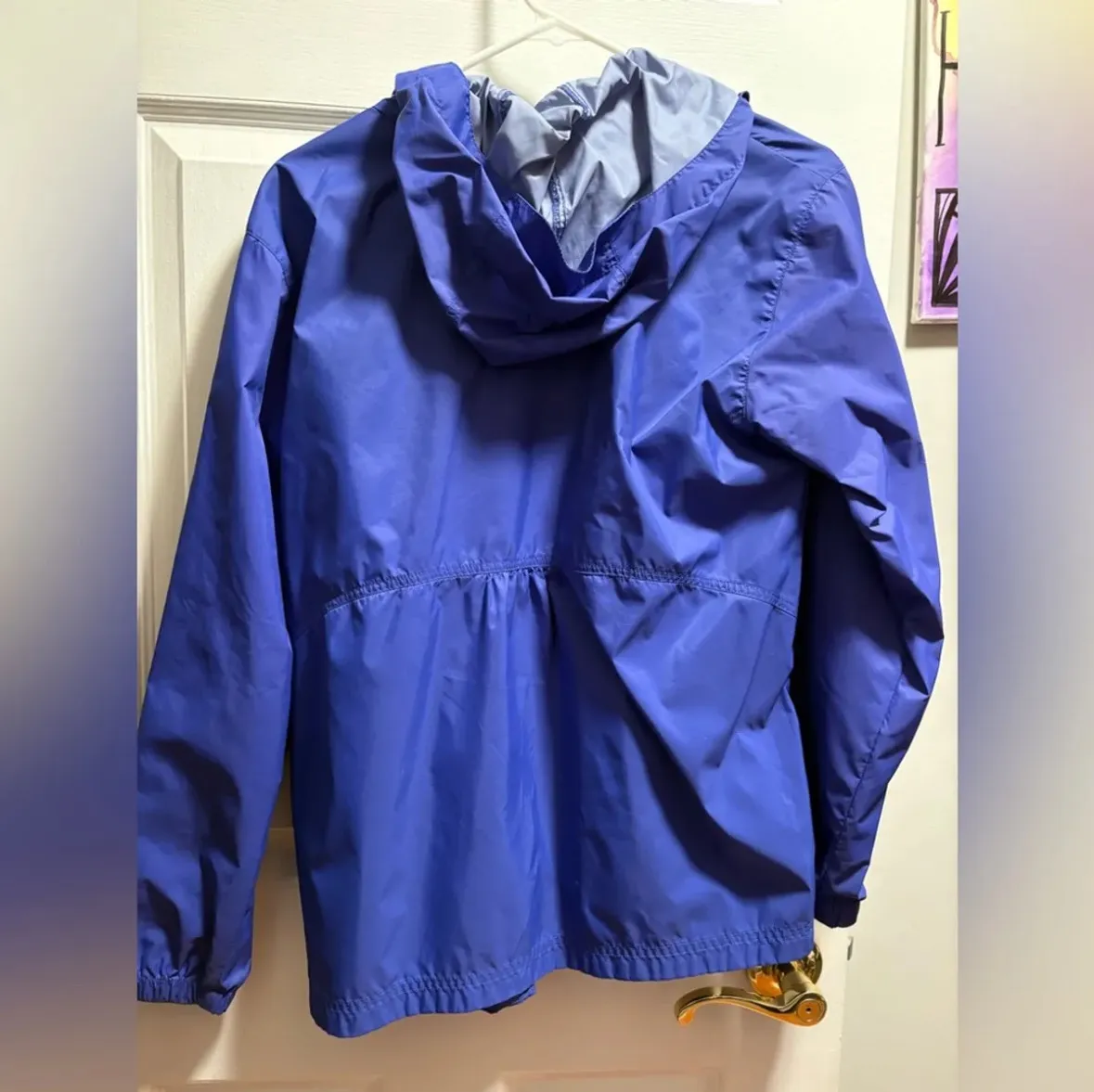 Columbia women’s periwinkle rain jacket - Image 6