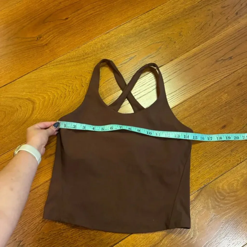 Spanx Get moving contour crossback Shelf Tank Espresso - Image 12