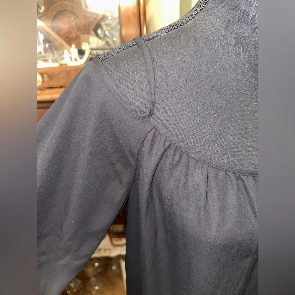 Vava by Joy Han Black Open Shoulder Mini Dress Medium - Image 2