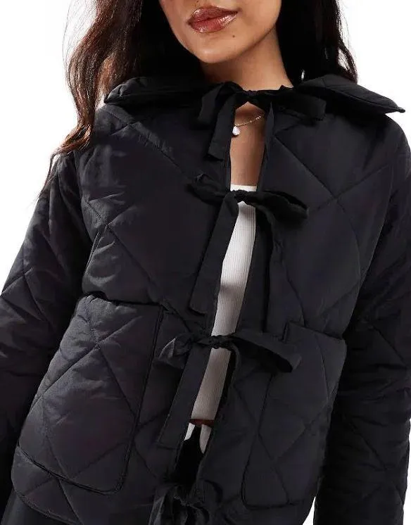 Cotton On Quilted Puffer Jacket - Image 2