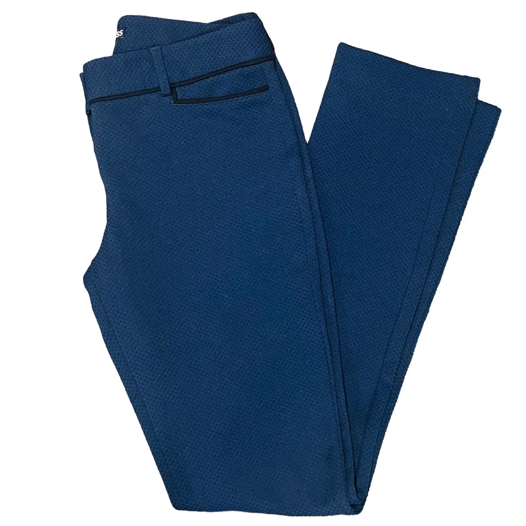 Express Women's Textured Navy Dress Pants - Image 11