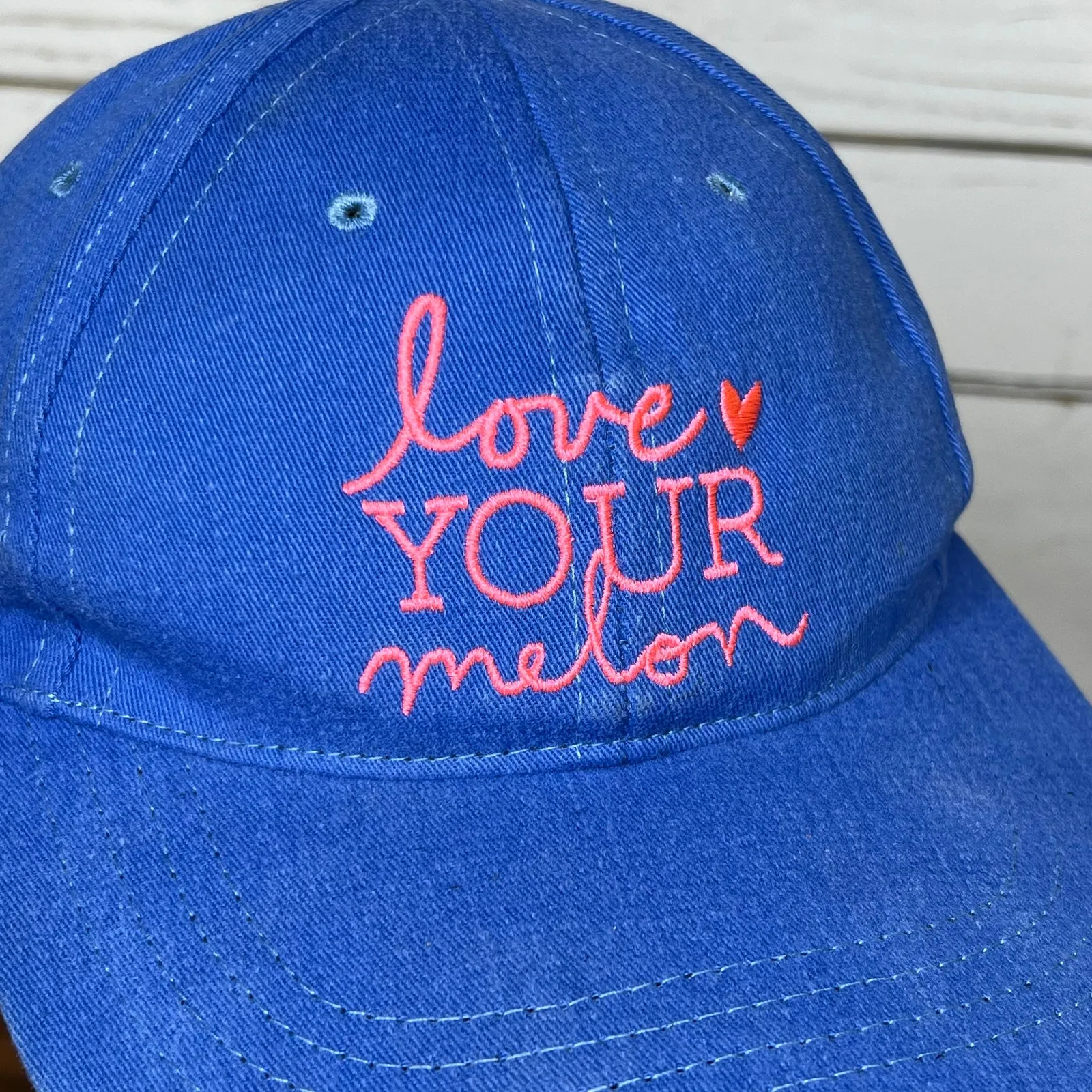 Love Your Melon  Blue Baseball Hat - Image 2