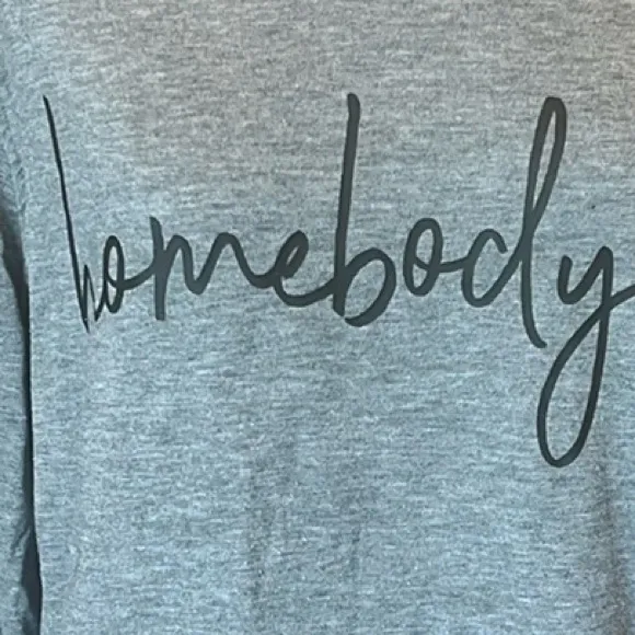 Homebody Comfy Gray Sweatshirt Size undefined - Image 2