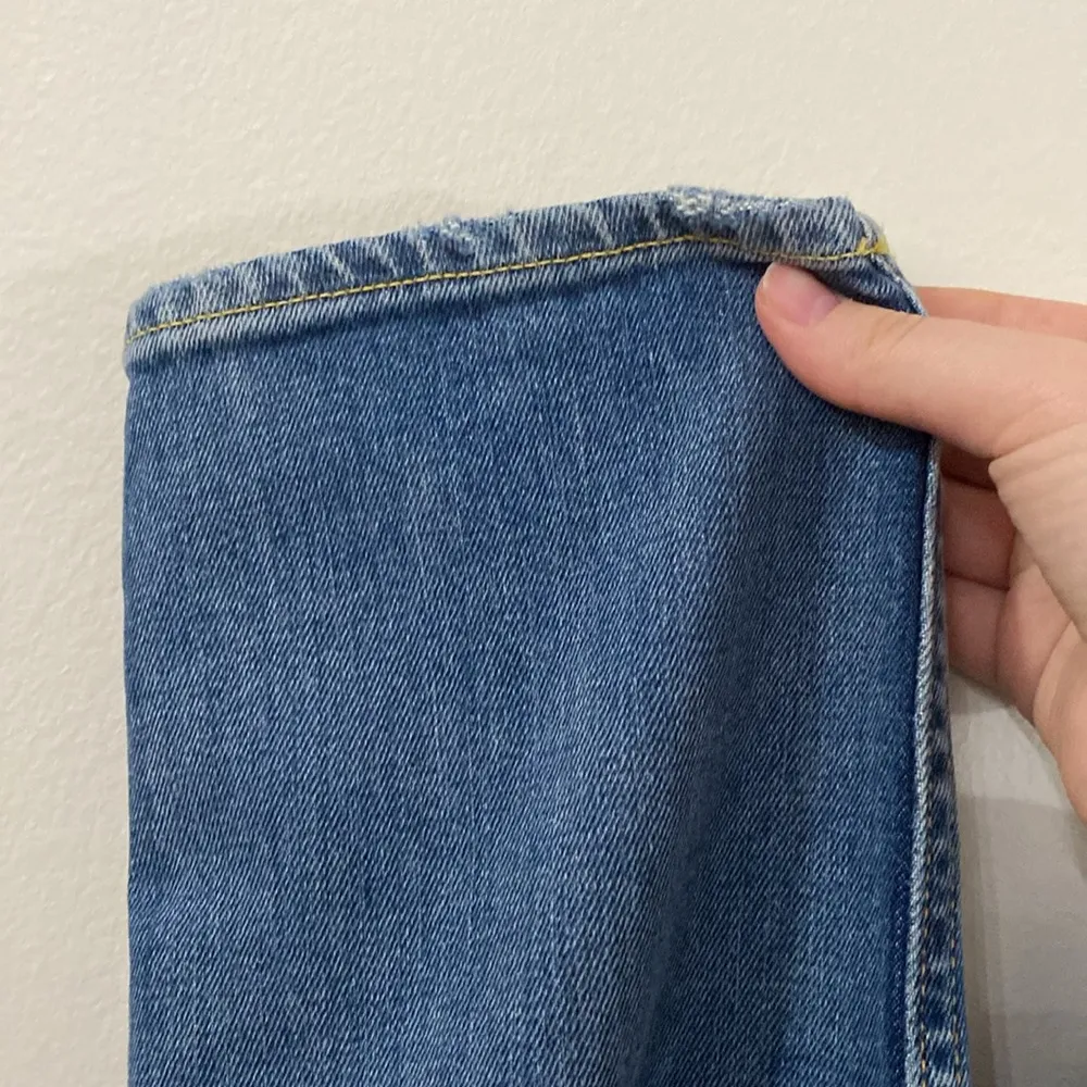 GRLFRND Naomi High Rise cropped distressed Jeans in I will survive wash size 29 - Image 10