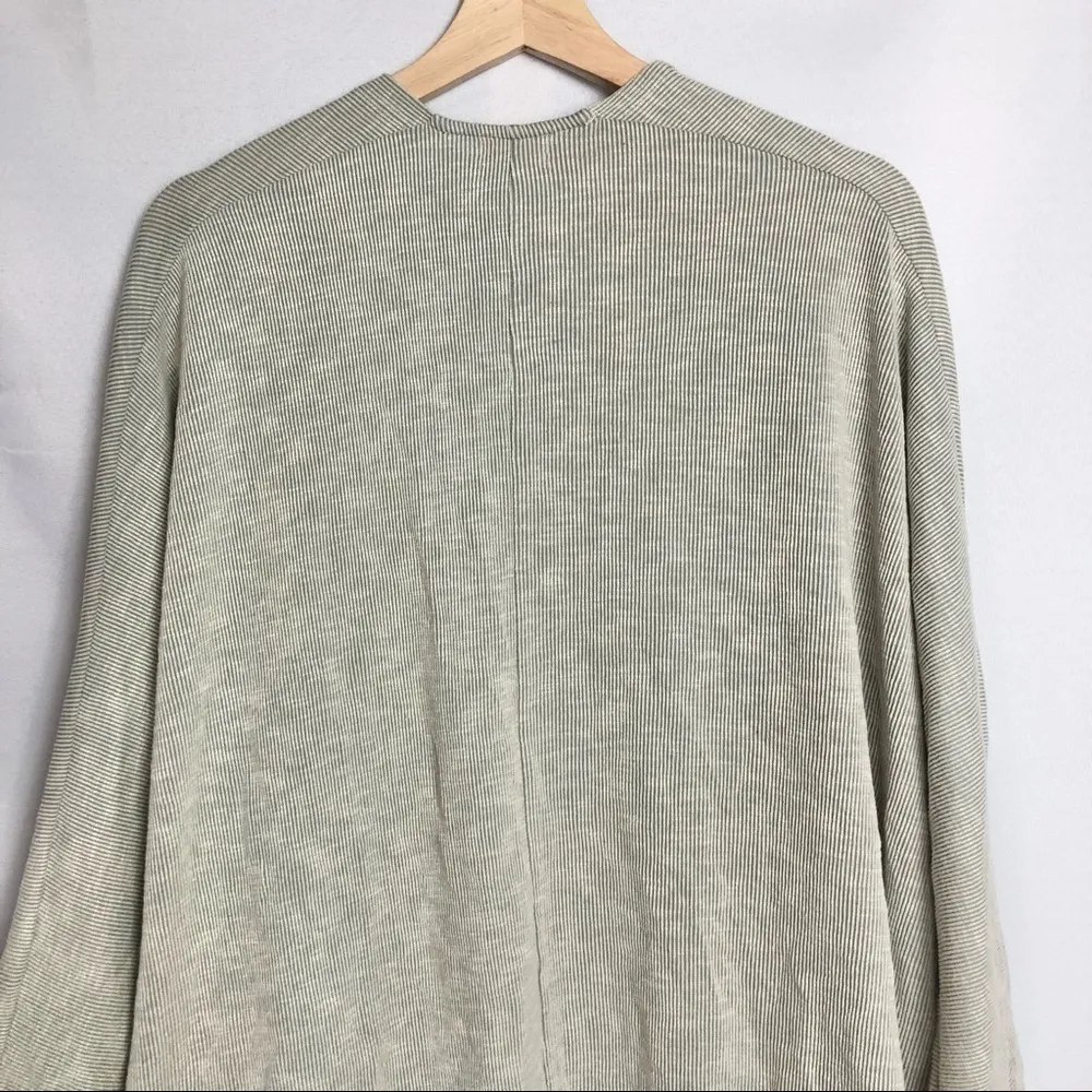 Anthropologie DONNI One Size Ribbed Cardigan Sweater Coat with Pockets OSFA - Image 8