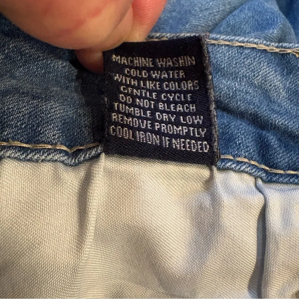 One Republic For All women’s straight jeans with faded detail Sz 14 used Blue - Image 7