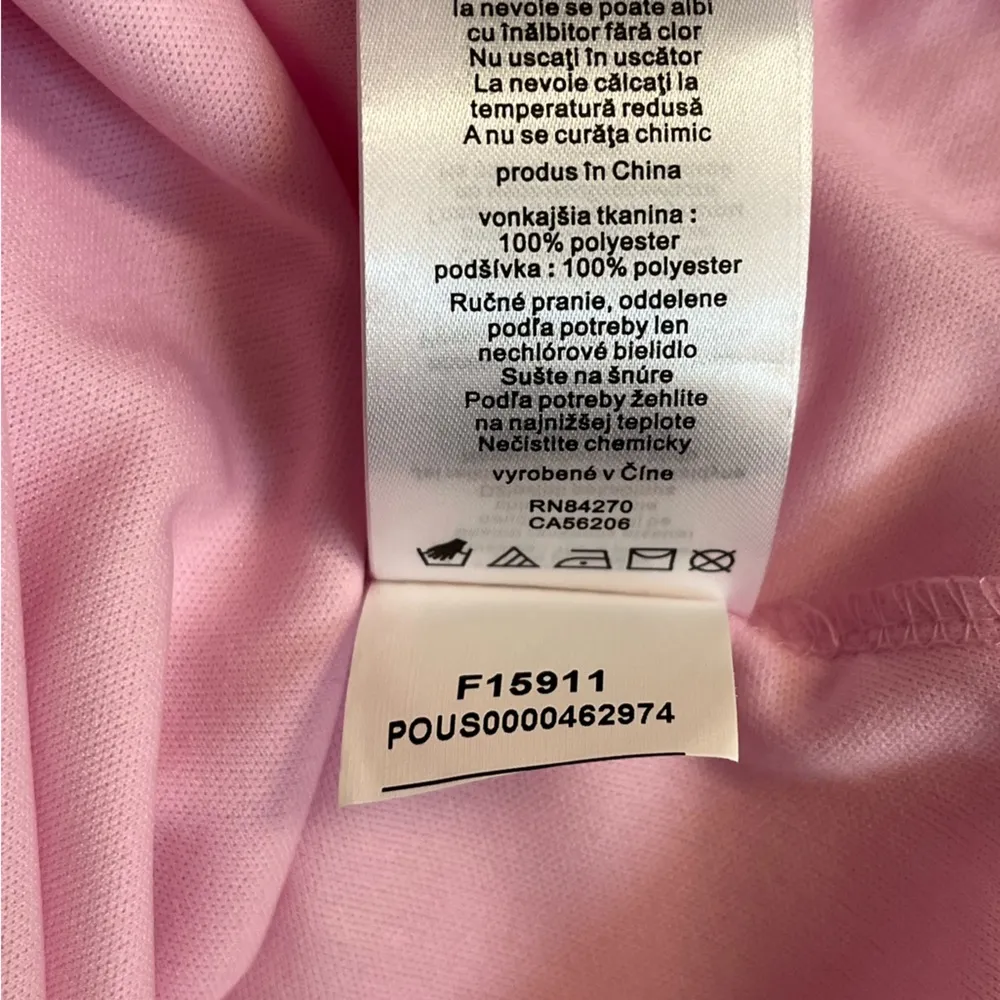 David’s Bridal Illusion Short Sleeve Mesh Dress Tickled Pink Size 8 - Image 6