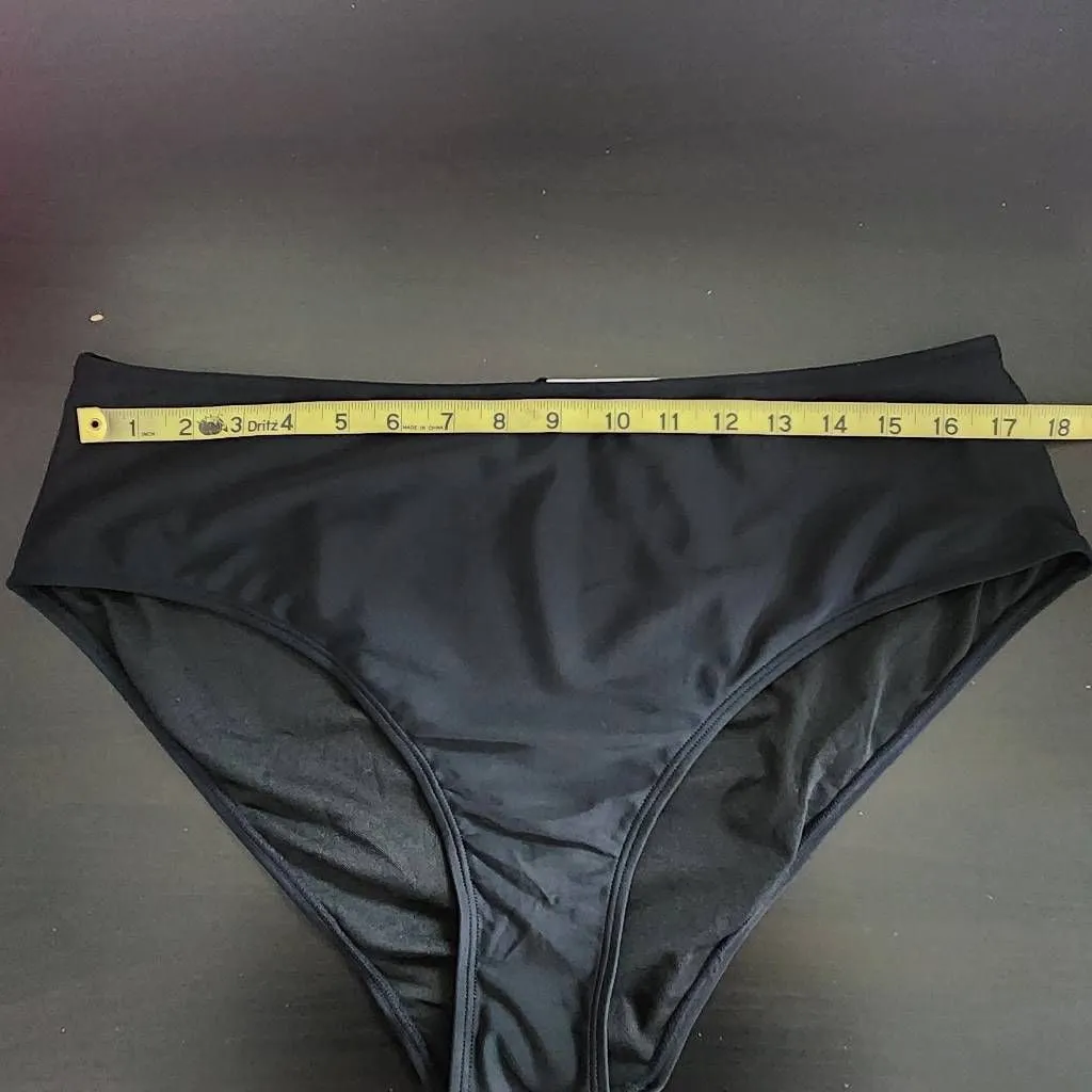 AI'MAGE Black Swim Dress with Matching Bottoms NWOT Size XXL - Image 10