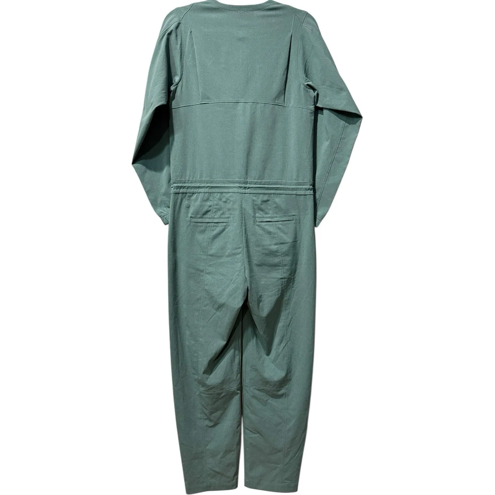$148 Lululemon Ventlight Zippered Jumpsuit Quick Dry Size 4 Tidewater Teal - Image 5