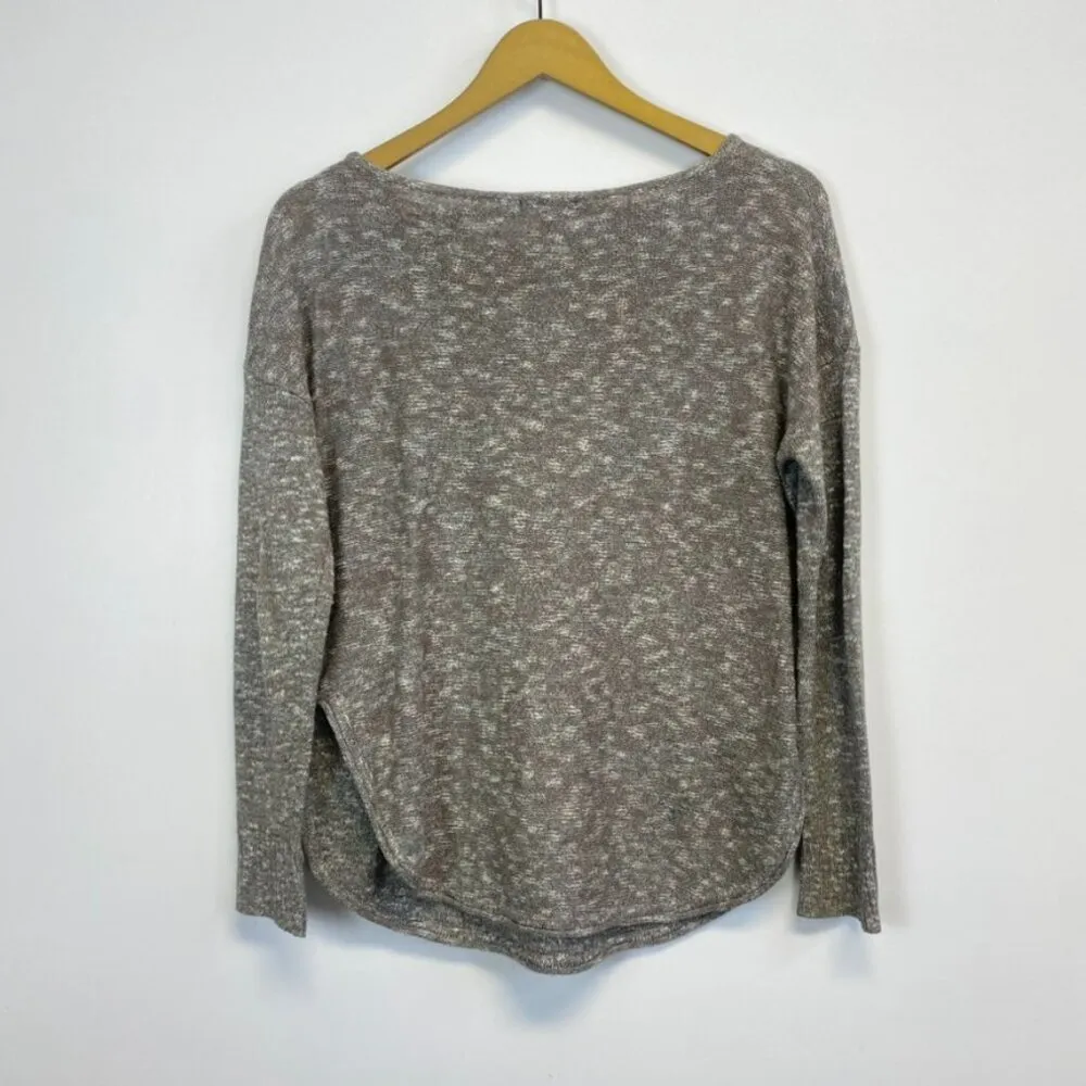 Lilla P Marled Knit Sweater Tan - Image 8