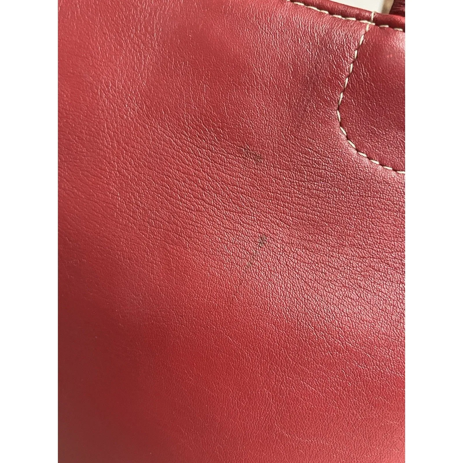 Vintage Coach 9303 Burgandy/Red Bleeker Leather Satchel. READ ***RARE BURGANDY - Image 12