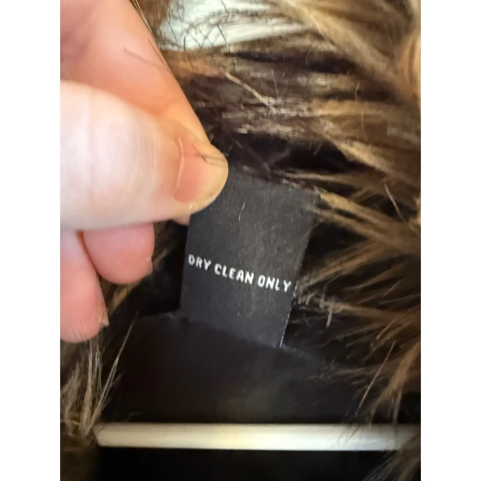 Daytrip  Leopard Faux Fur Collar Jacket Women's Size M - Image 3