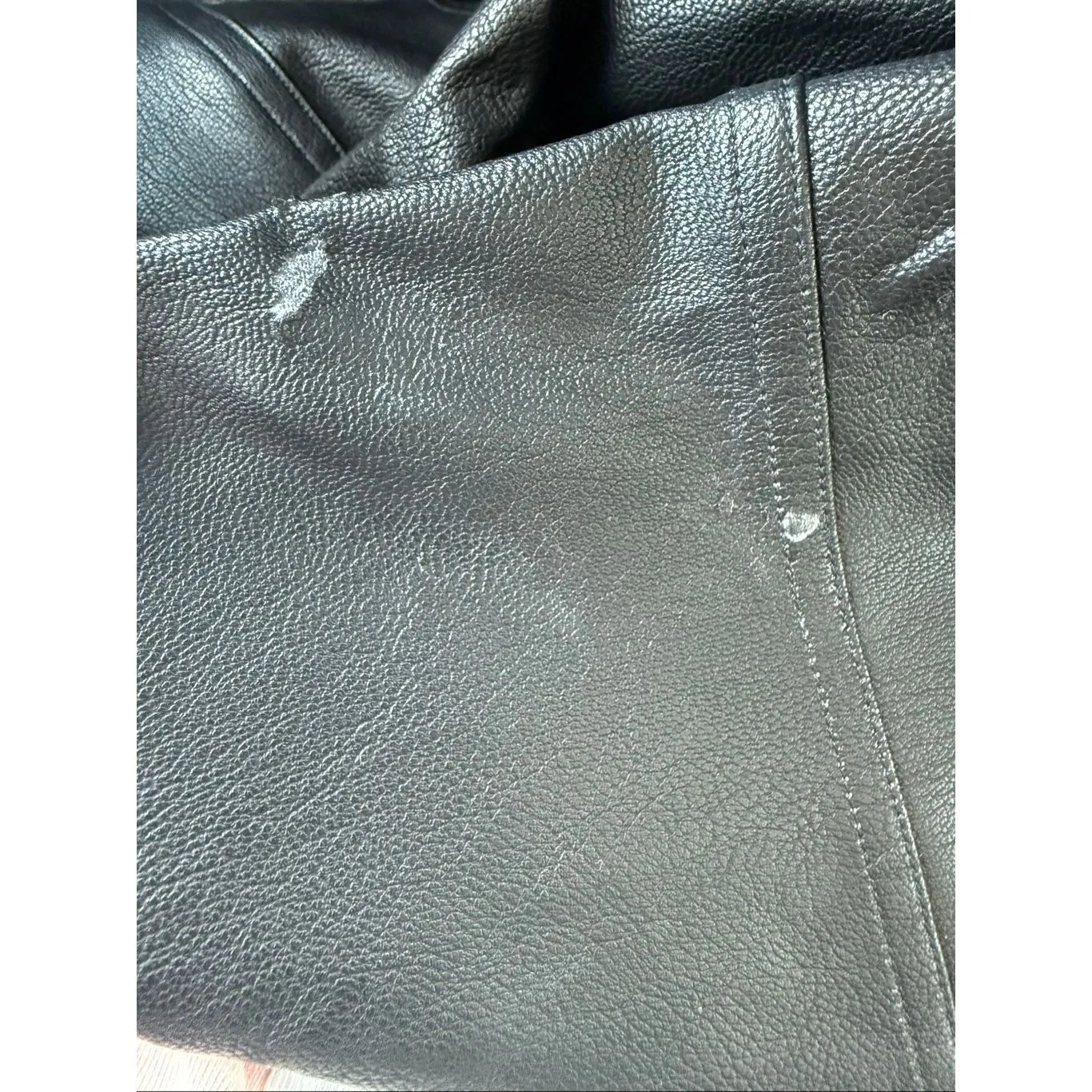 Spanx Women’s Small Leather Like Skinny Pant - Image 7