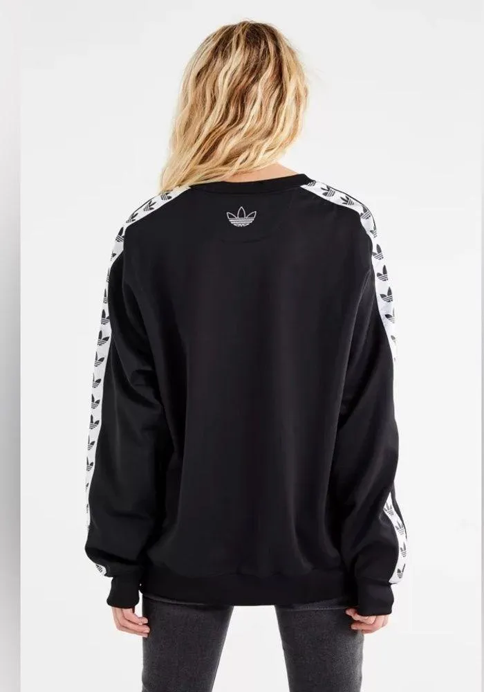 Adidas Originals Taped Crewneck Sweatshirt - Image 6