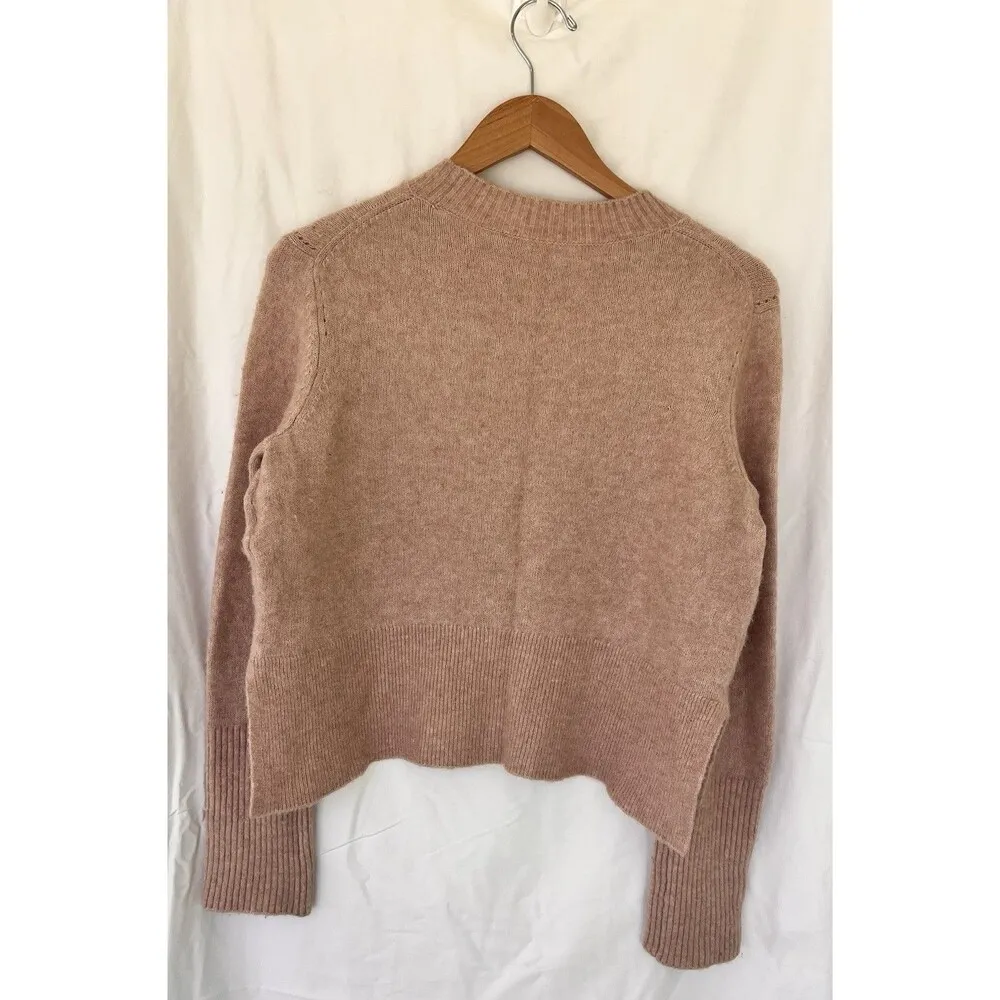 ALL SAINTS Wick Brushed Juper Sweater Alpaca Wool Blend Women’s Size Medium Pink - Image 10