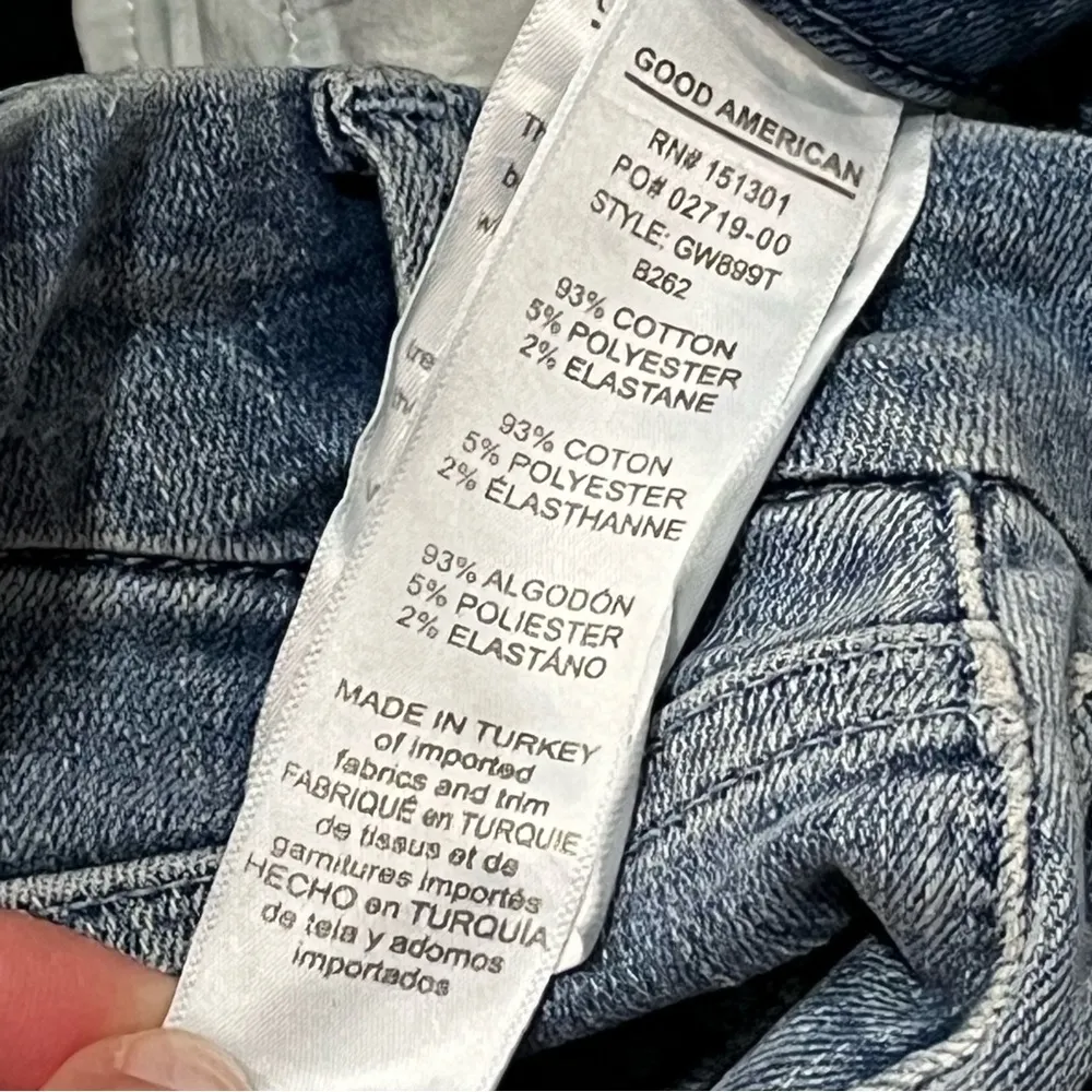 GOOD AMERICAN Good Waist High Rise Skinny Jeans - Image 7