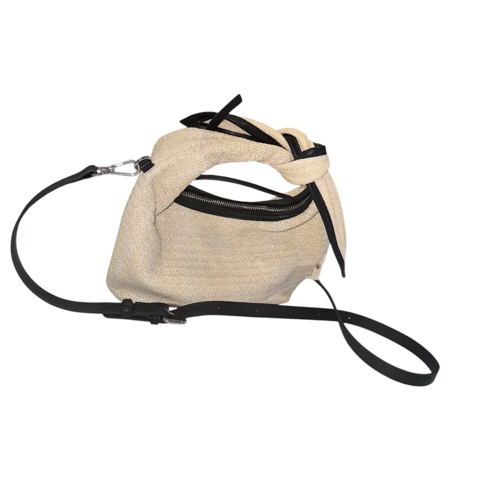 NWT Urban Expressions Beige and Black Crossbody Bag - Image 2
