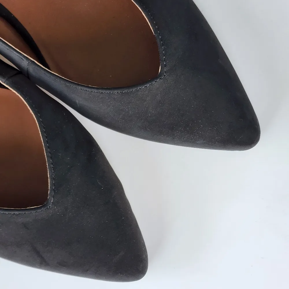 indigo rd. Gauri Black Slingback Wedges Size 7½ - Image 3