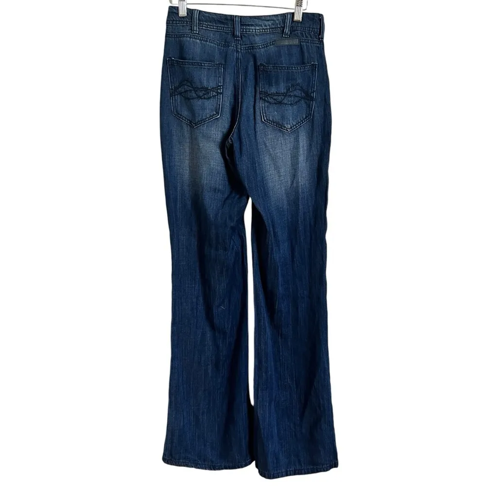 COWGIRL TUFF JUST TUFF UNWIND MEDIUM WASH JEAN Women’s 25x35 Blue Size undefined - Image 2