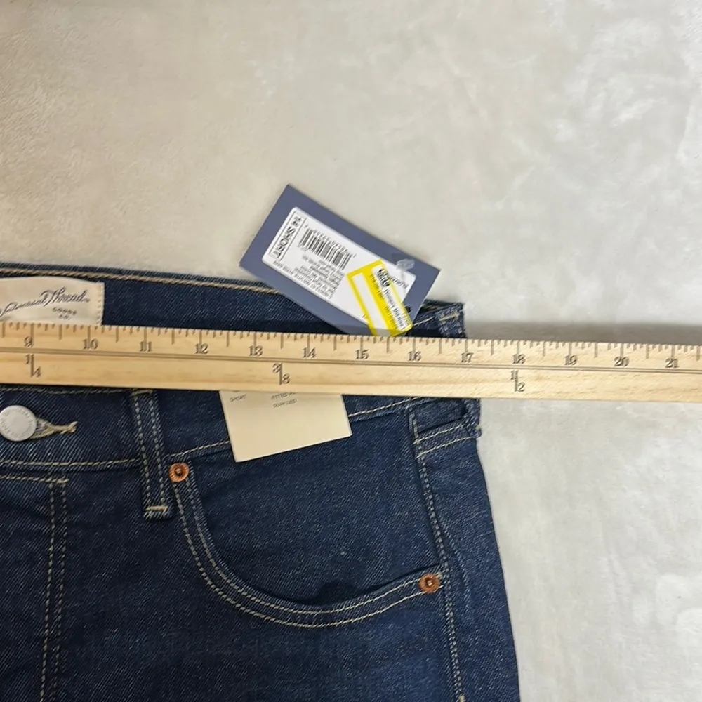 Universal Thread Blue Straight Jeans Either Short or Capris Classic Fit - Image 6