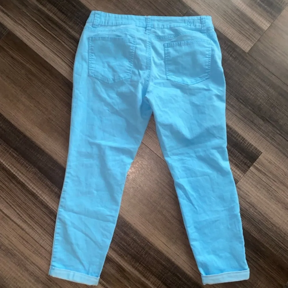 Blue capri pant Size L - Image 2