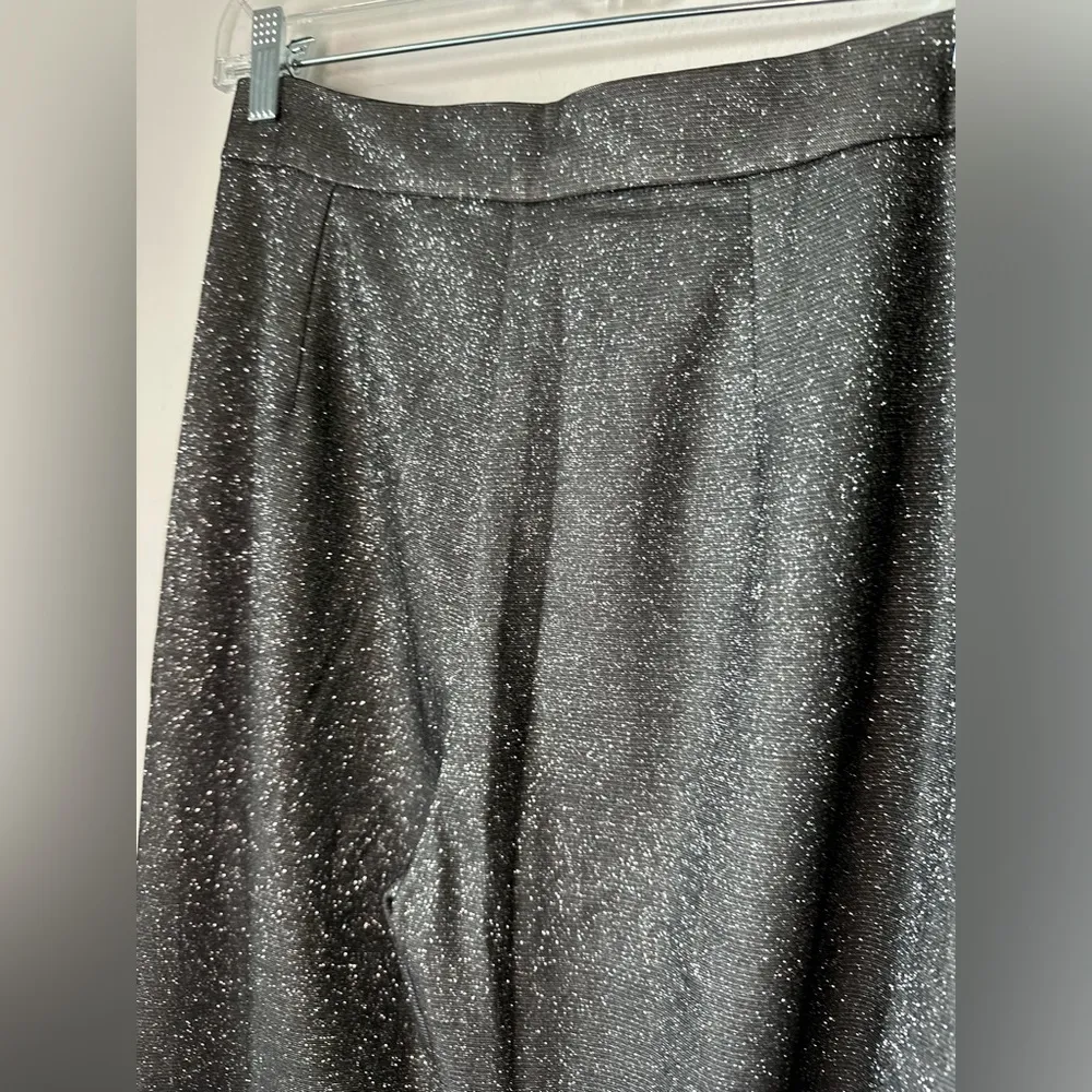 SLA The Label Glitter Santorini Wide Leg Trouser Pants Size XS Party Event Night - Image 4