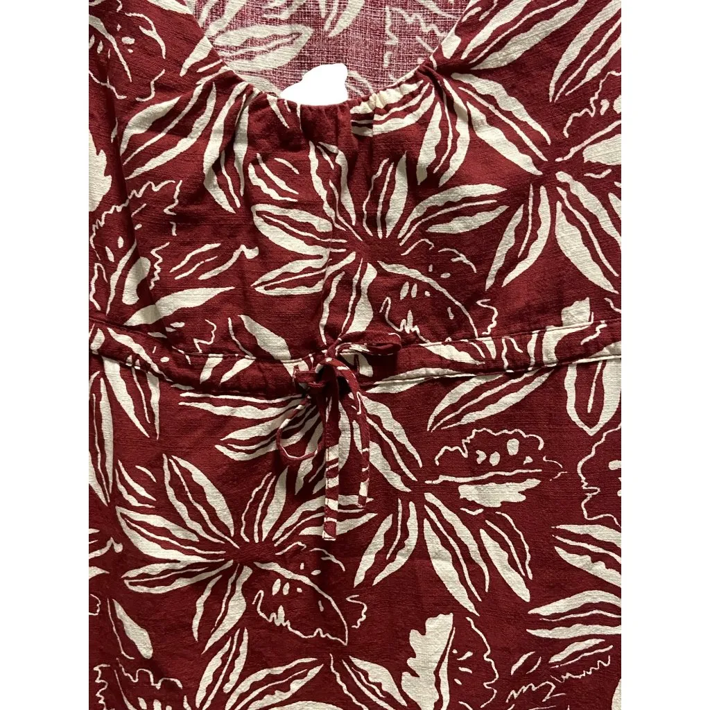 Patagonia Pataloha Dress Burgundy Size 4 Vintage - Image 9