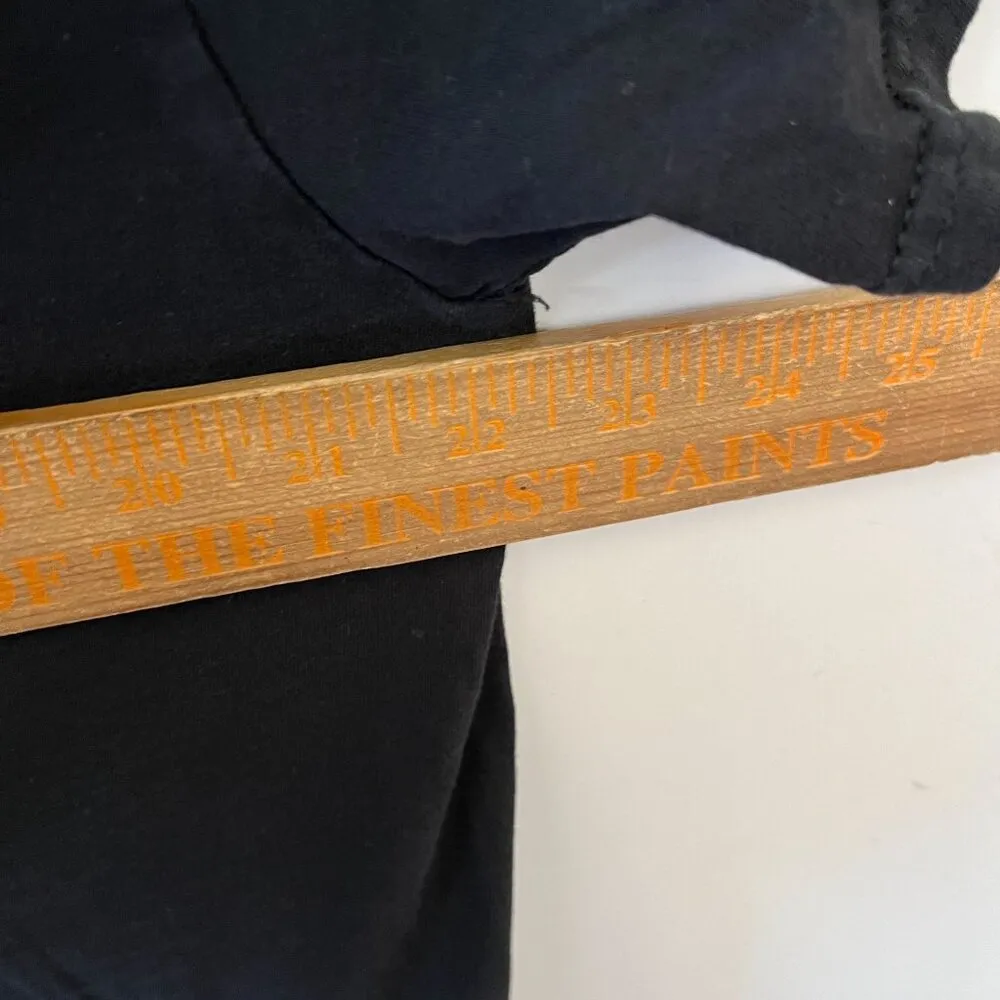 ACDC Back In Black T Shirt Black XL Extra Large Hard Rock Graphic Tee Solid Logo - Image 6