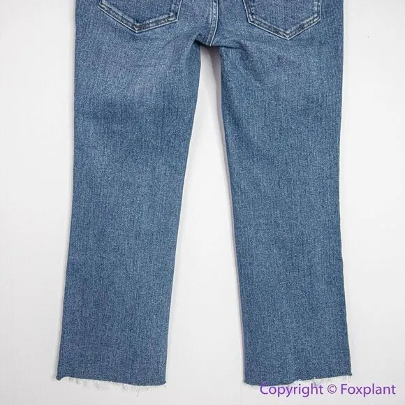 NEW Madewell the petite Kick Out Crop‎ Jeans in Cherryville Wash, 24P - Image 10