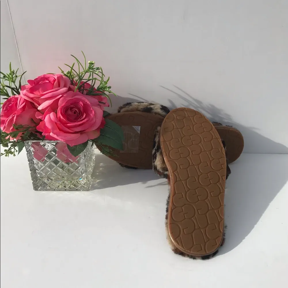 UGG Fluff Slide II Leopard - Image 7