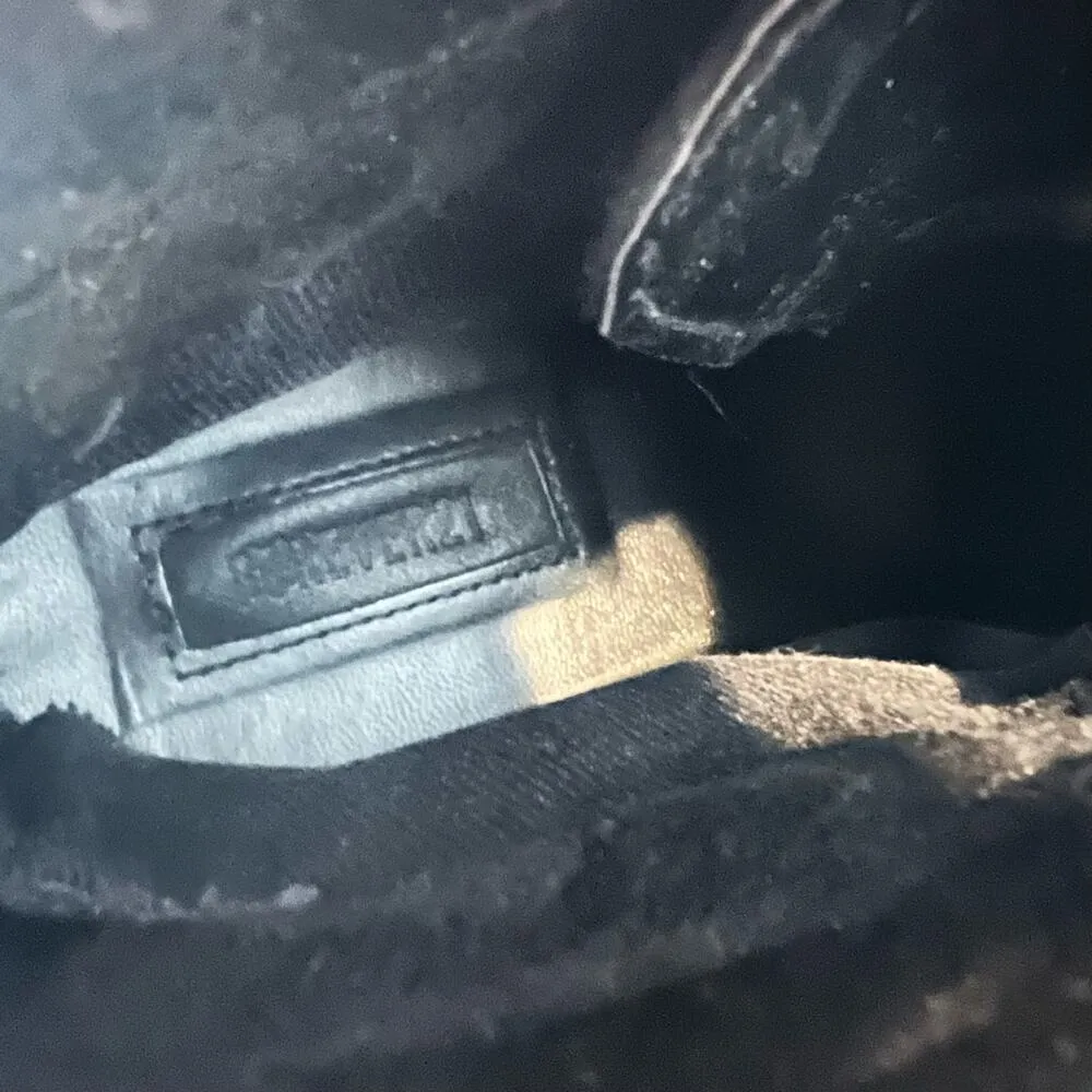 Forever 21 black lace up faux leather platform combat boots neutral women size 6 - Image 3