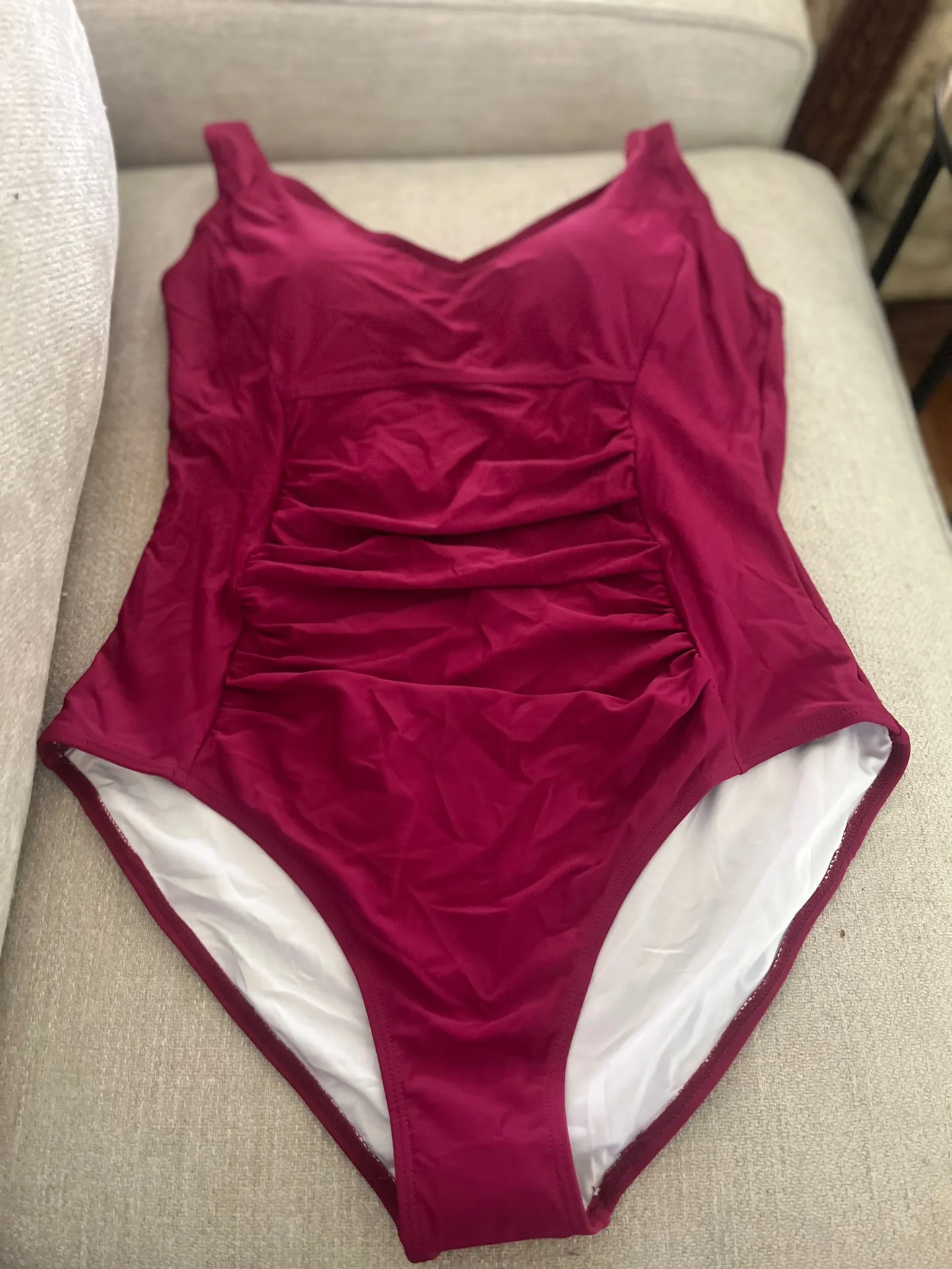 Women's One Piece Swimsuit Tummy Control Bathing Suit Swimwear Spaghetti Straps - Image 6