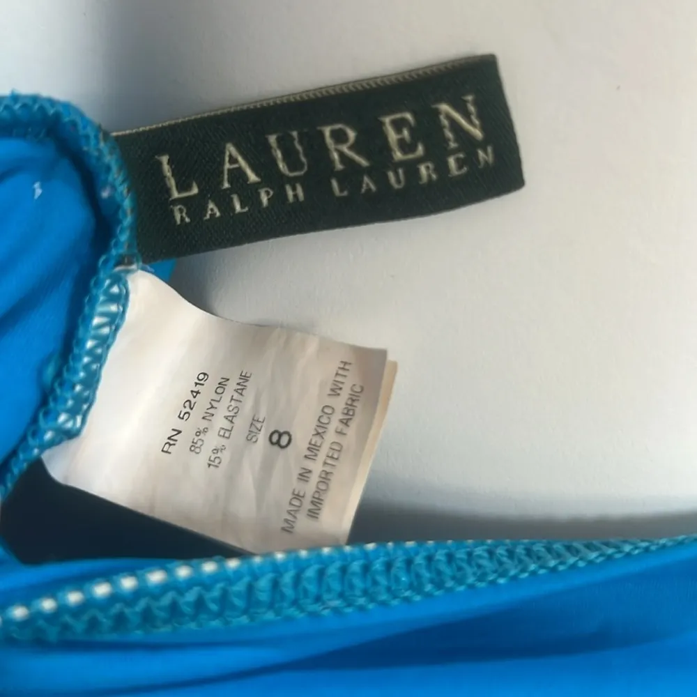 LAUREN RALPH LAUREN  2 piece swimsuit in blue - Image 6
