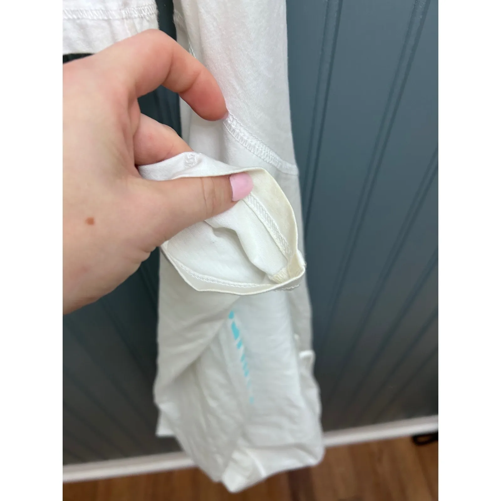 Vineyard Vines Womens White Whale Logo Hooded Long Sleeve T Shirt Size M - Image 8