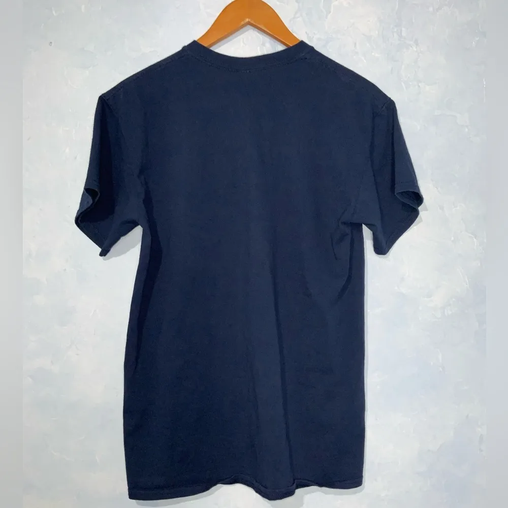 Friends Navy Blue Short Sleeve Ulta Cotton T-Shirt Unisex Medium - Image 3