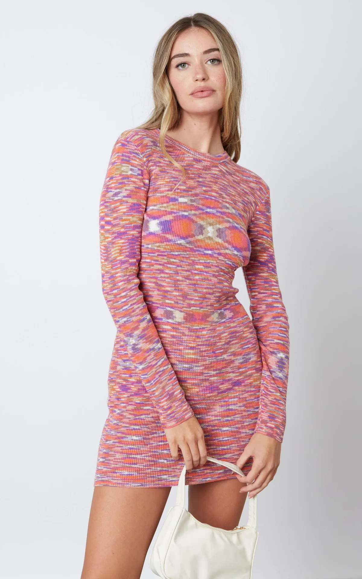 Sunset Long Sleeve Knit Dress - Image 4