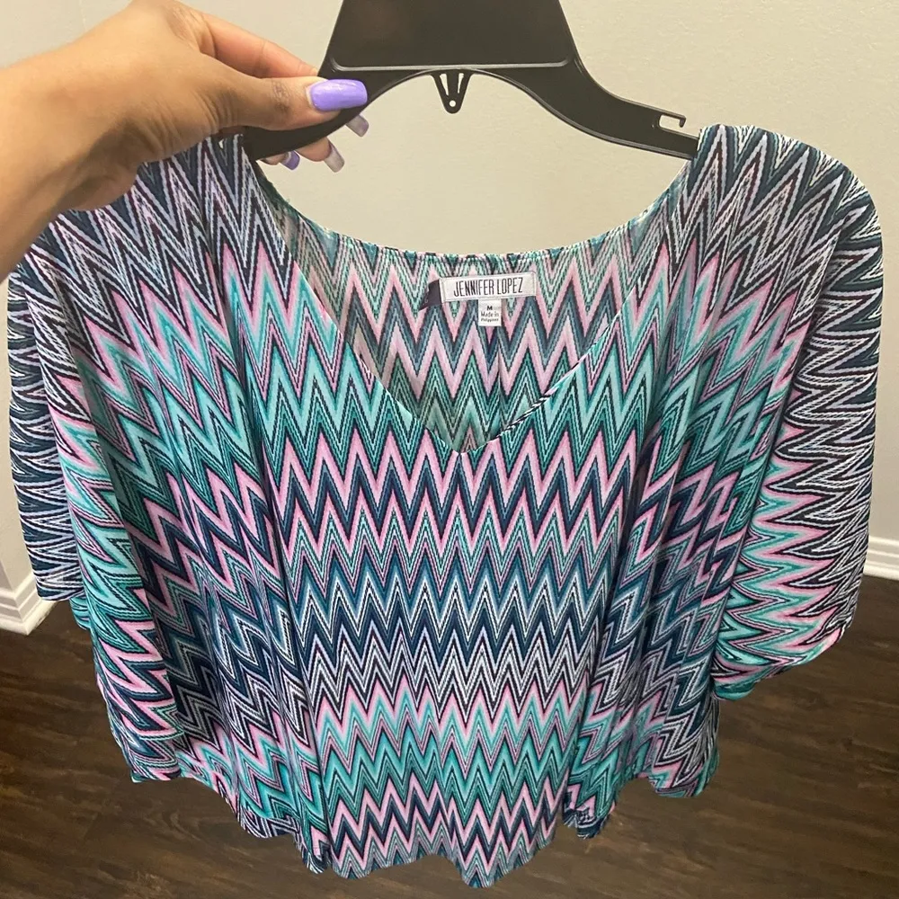 Jennifer Lopez Multicolor Top - Image 2