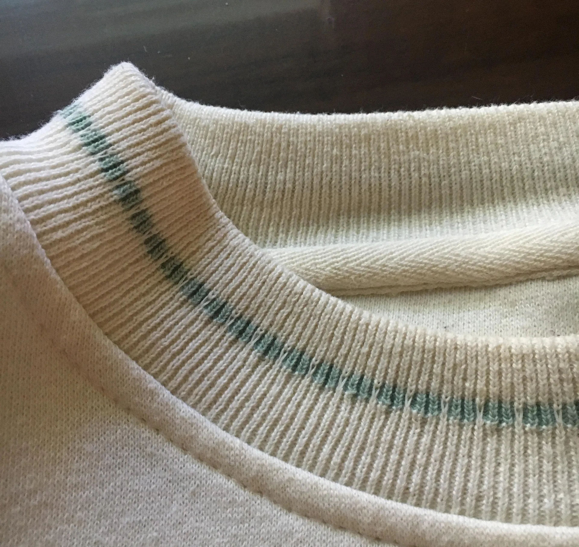 Embroidered White Sweater - Image 4