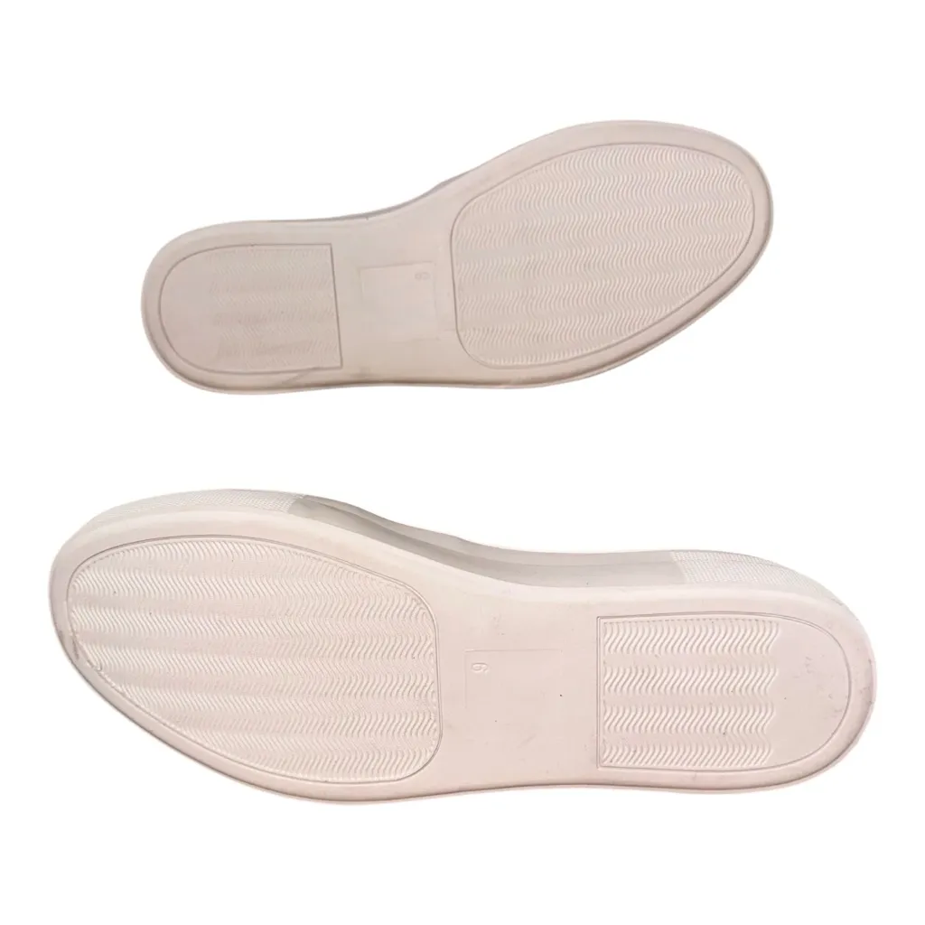 SODA Faux Suede Lavender Platform Slip-On Sneakers Women’s Size 9 - Image 6